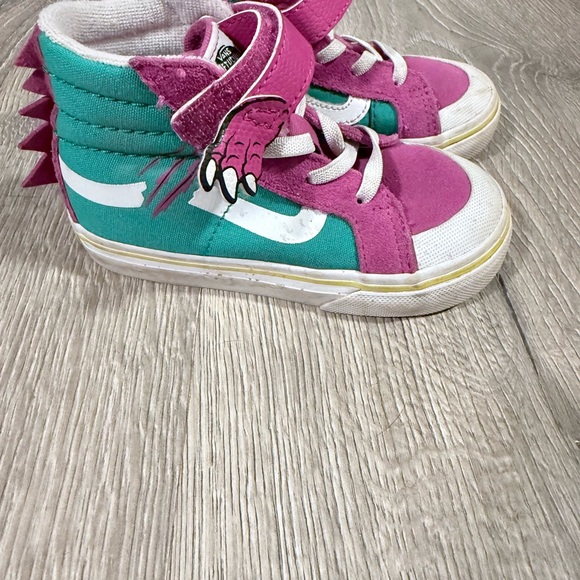 Vans Kids Sneakers in Purple and Green - Picture 4 of 7